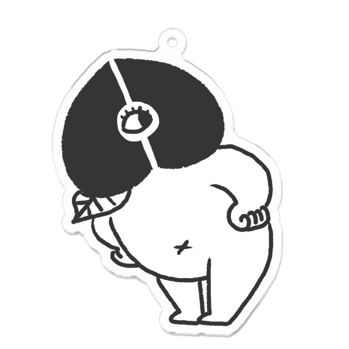 アクリルキーホルダー - 70 x 70 (mm)