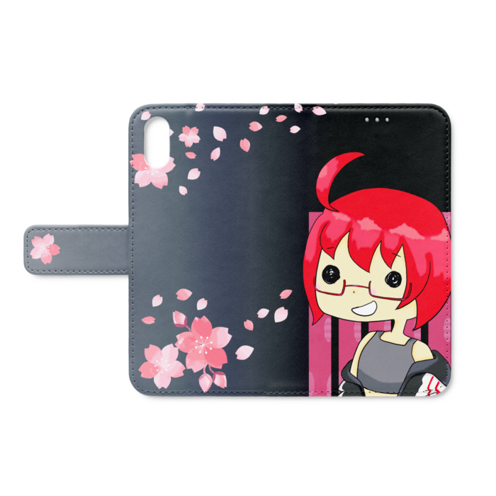 手帳型iPhoneケース - iPhone XS / X - ストラップ穴 なし