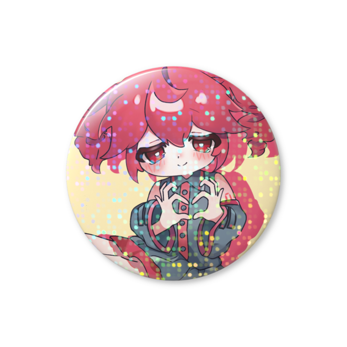 ホログラム缶バッジ - 32mm