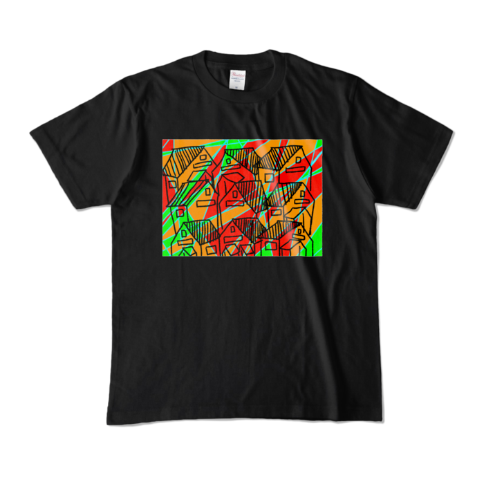 カラーTシャツ - M - ブラック (濃色)