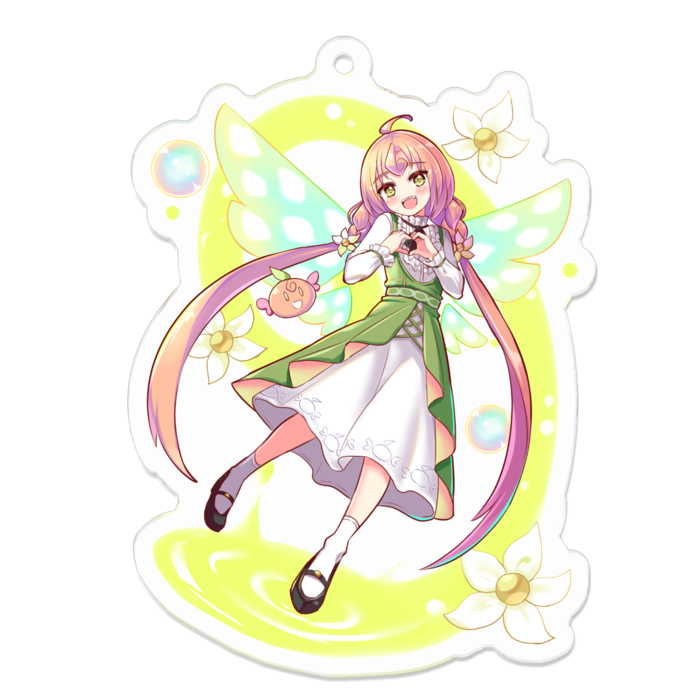 アクリルキーホルダー - 70 x 70 (mm)
