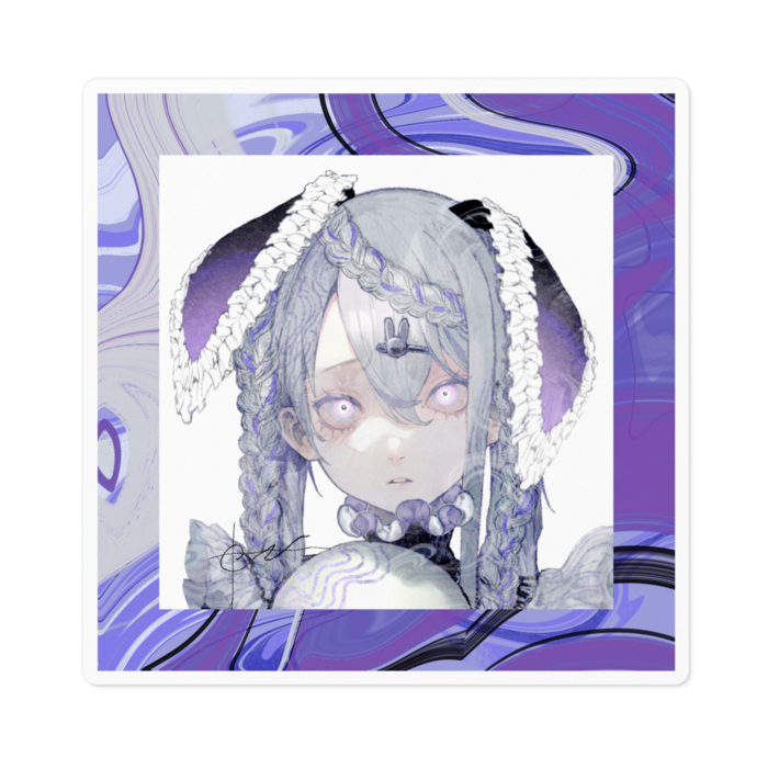 ステッカー - 100 x 100 (mm)