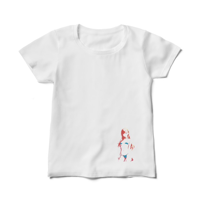 レディースTシャツ - M - 白