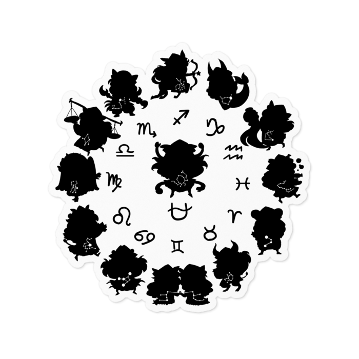 ステッカー - 100 x 100 (mm)