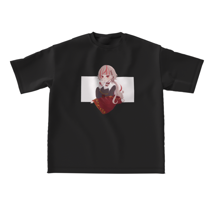 ビッグシルエットTシャツ - L - 正面(1)