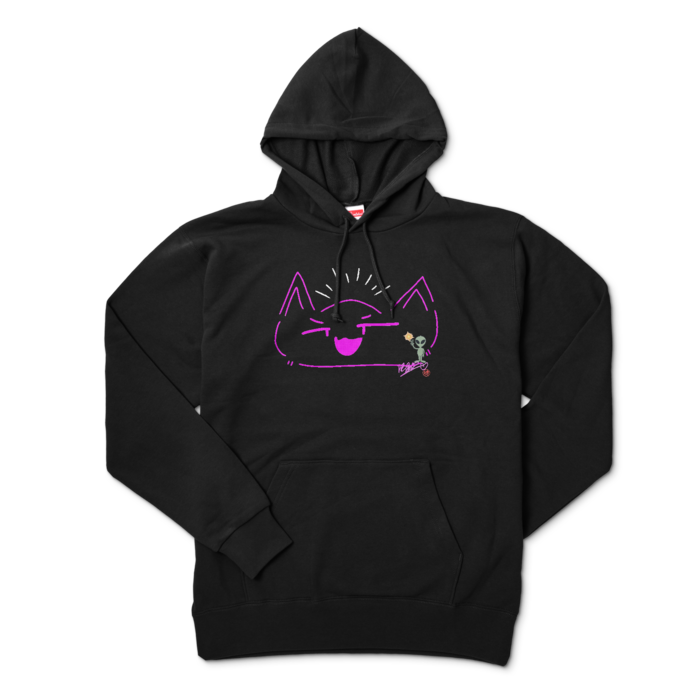 パーカー - XL - ブラック