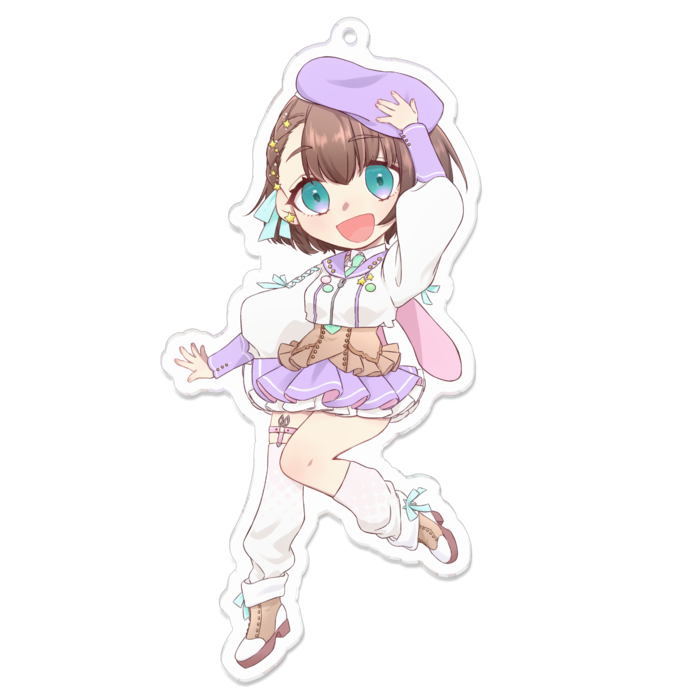 アクリルキーホルダー - 100 x 100 (mm)