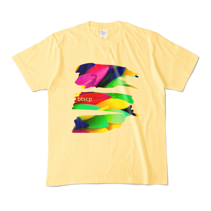カラーTシャツ - M - ライトイエロー (淡色)
