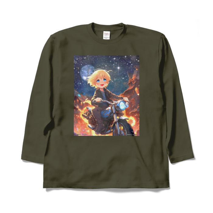 ロングスリーブTシャツ - XL - アーミーグリーン