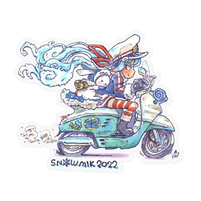 ステッカー - 100 x 100 (mm)(1)