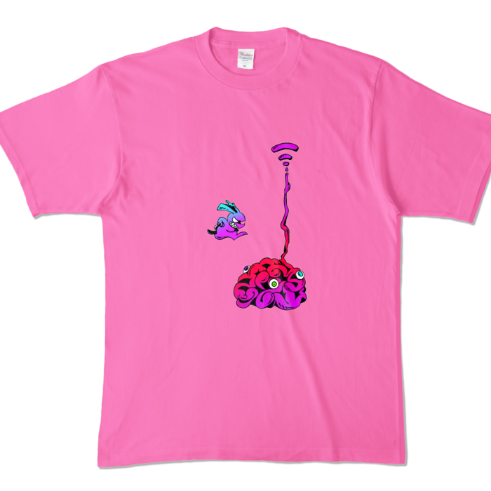 カラーTシャツ - XL - ピンク (濃色)