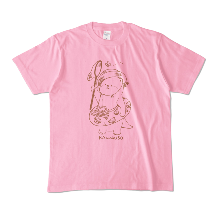 カラーTシャツ - M - ピーチ (淡色)