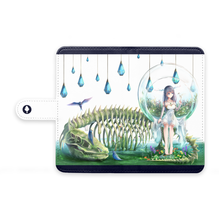 手帳型Androidケース - M - ストラップ穴 なし