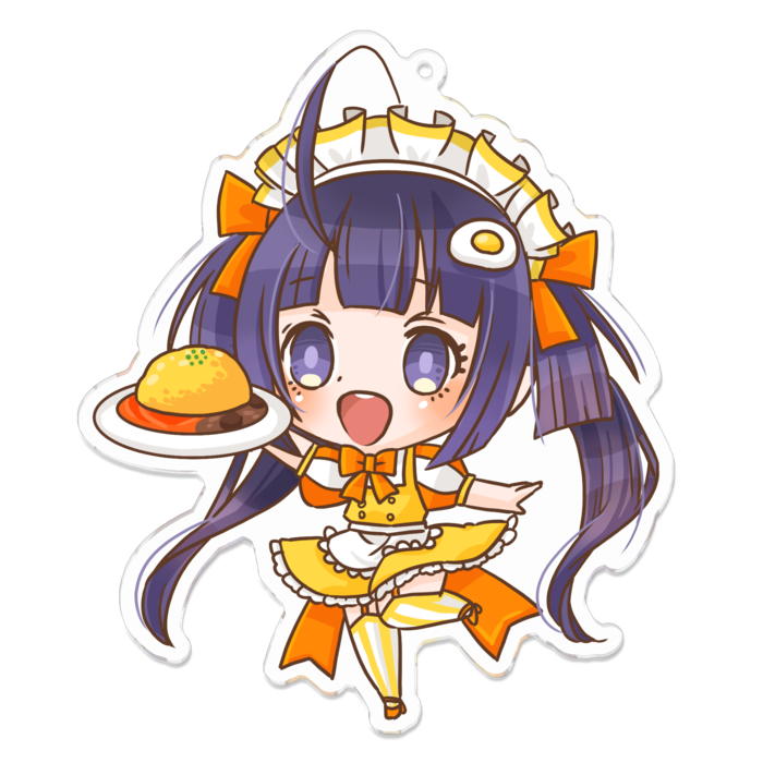 アクリルキーホルダー - 100 x 100 (mm)