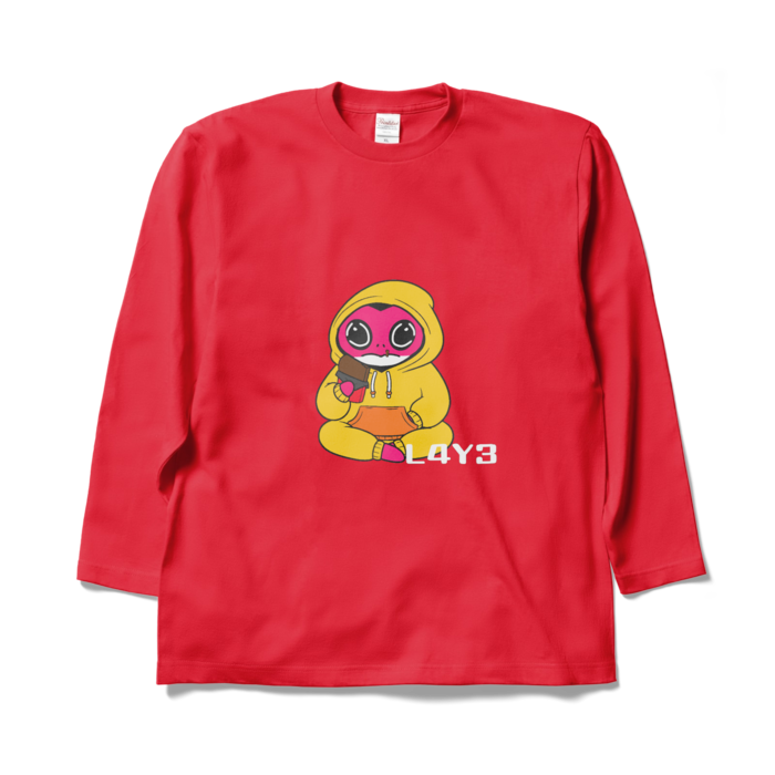 ロングスリーブTシャツ - XL - レッド