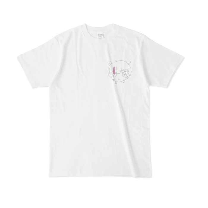 Tシャツ - L - 白(1) 胸ワンポイント