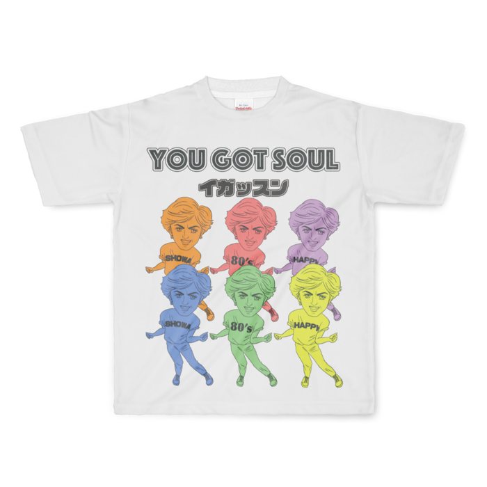 フルグラフィックTシャツ - L 