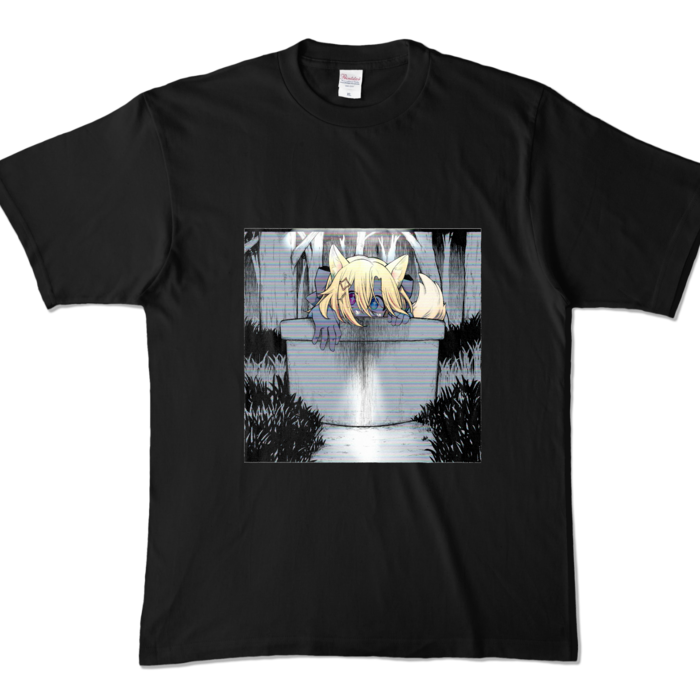 カラーTシャツ - XL - ブラック (濃色)