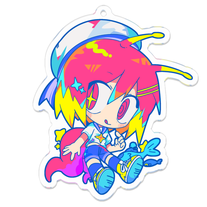 アクリルキーホルダー - 70 x 70 (mm)