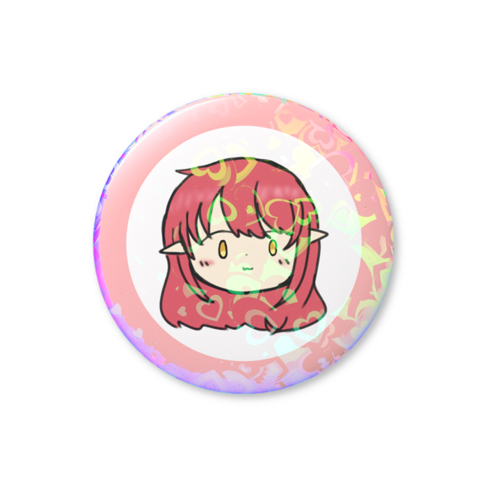 ホログラム缶バッジ - 25mm