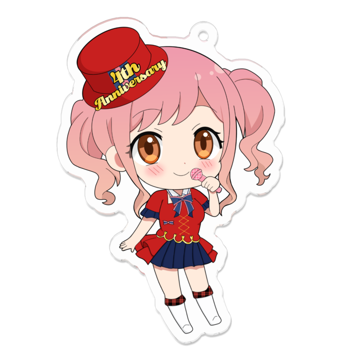 アクリルキーホルダー - 70 x 70 (mm)