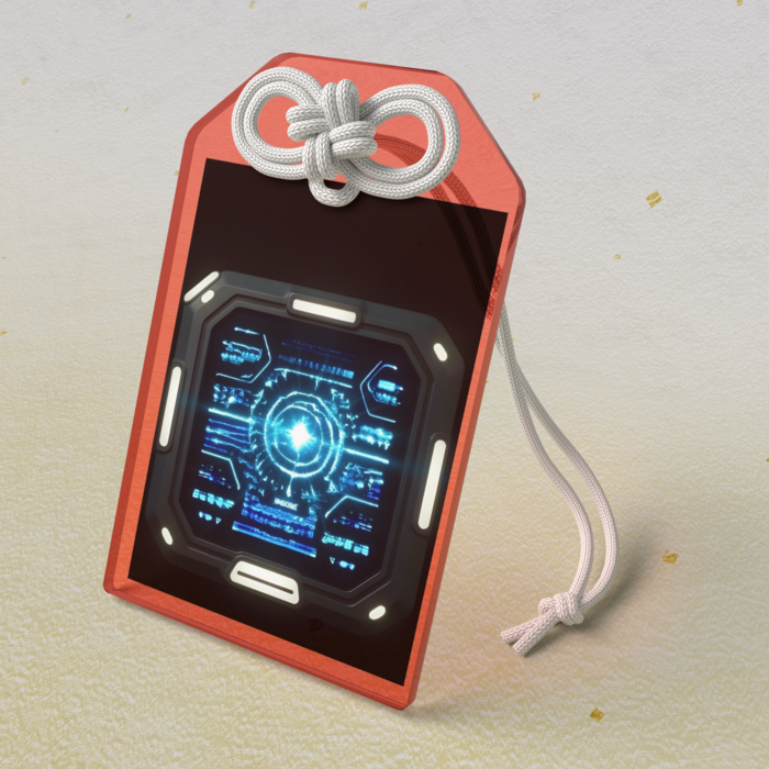 アクリルお守り - 50 × 80mm