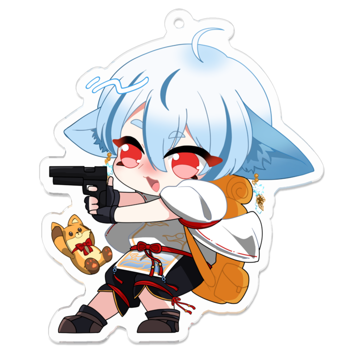 アクリルキーホルダー - 70 x 70 (mm)