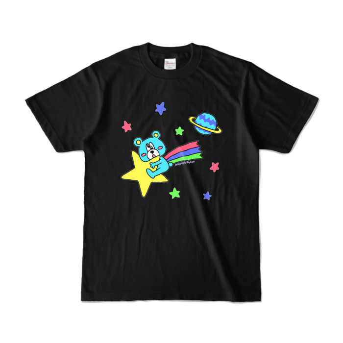 カラーTシャツ - S - ブラック (濃色)