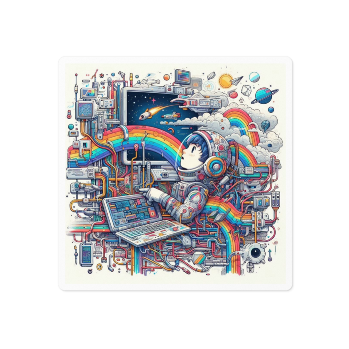 ステッカー - 100 x 100 (mm)
