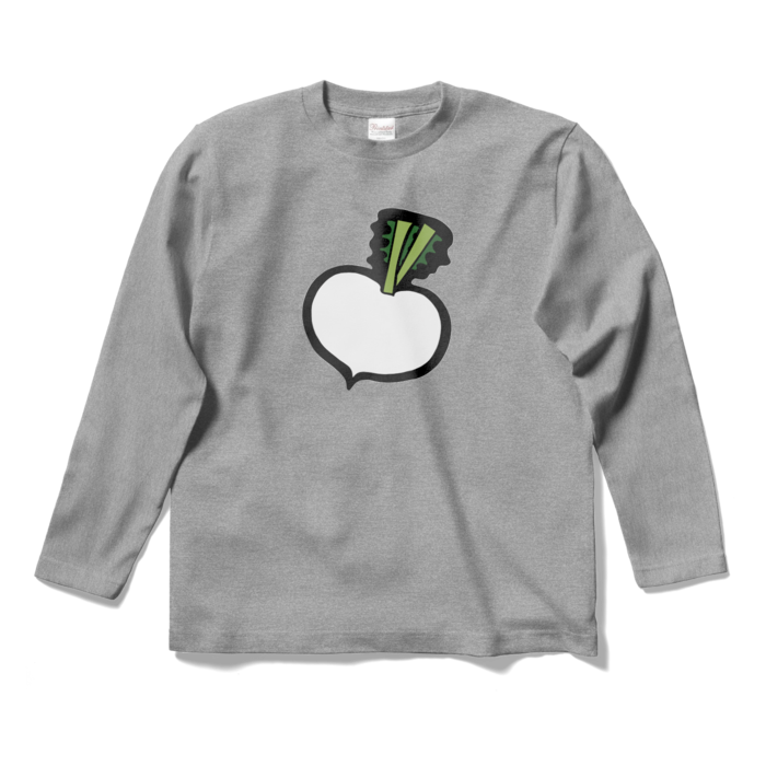 ロングスリーブTシャツ - S - 杢グレー