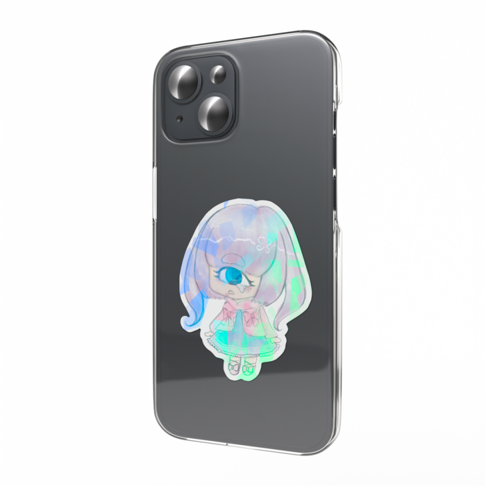 ホログラムスマホステッカー - 縦