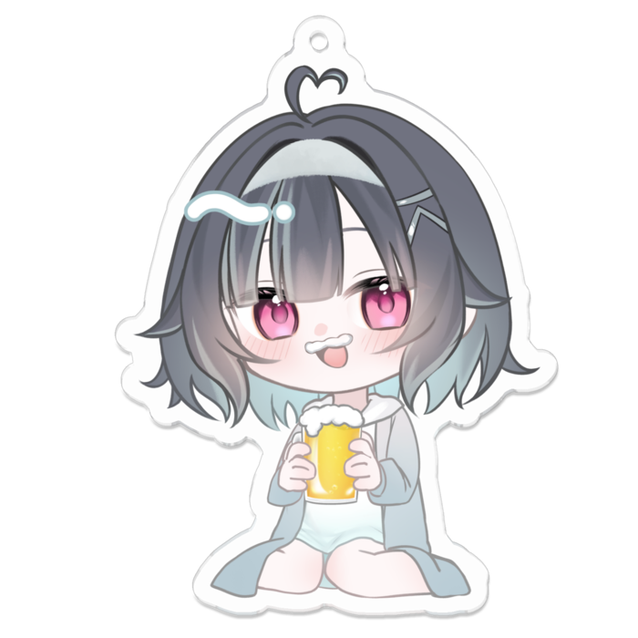 アクリルキーホルダー - 70 x 70 (mm)