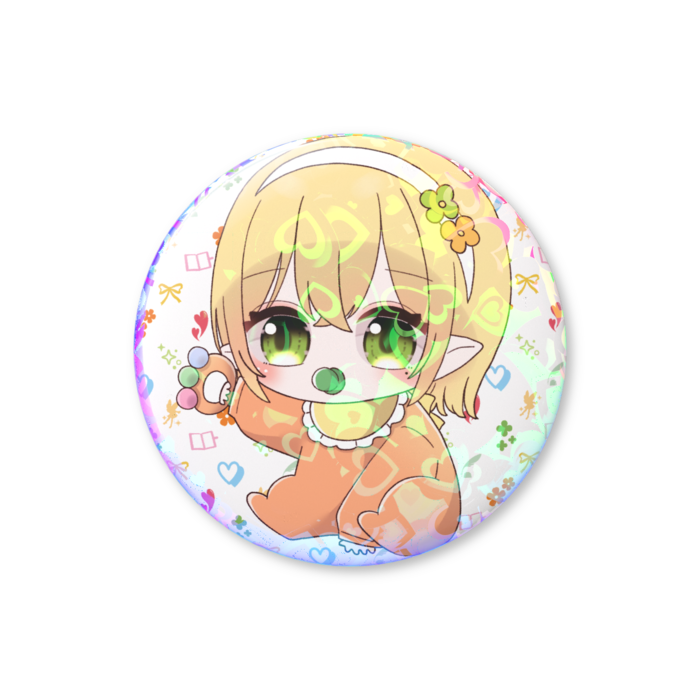 ホログラム缶バッジ - 56mm