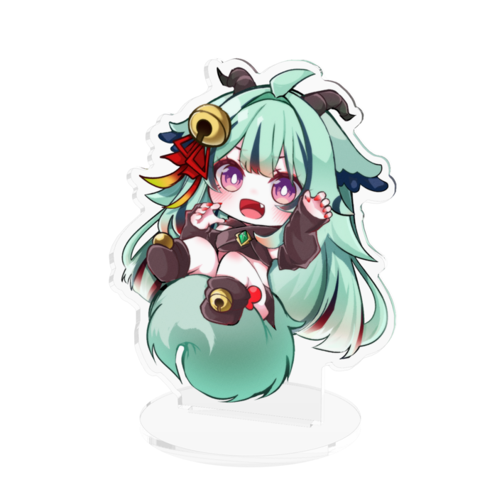 アクリルフィギュア（ハートなし） - 100x100mm