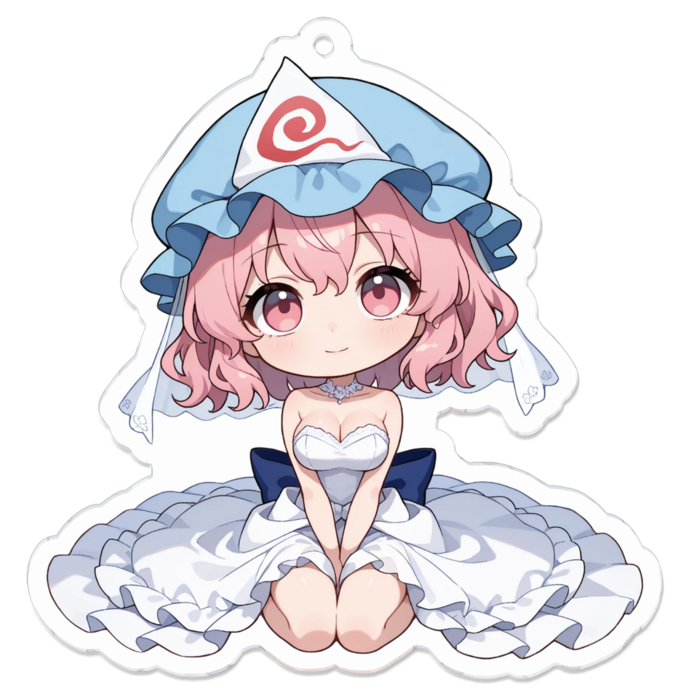 アクリルキーホルダー - 70 x 70 (mm)(キャラのみ)