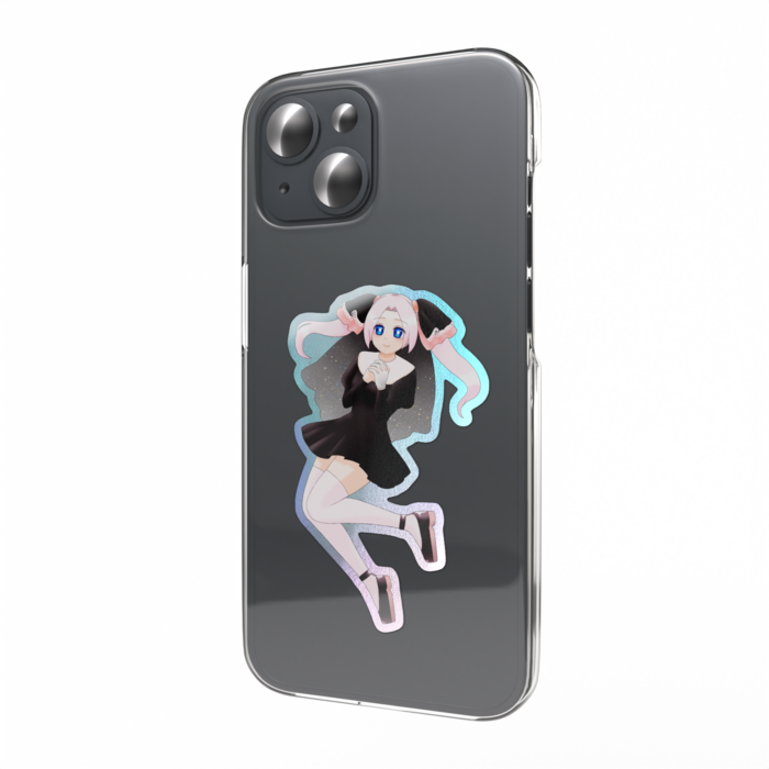 オーロラスマホステッカー - 縦