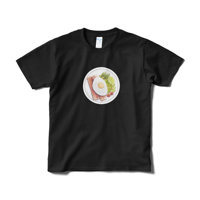 Tシャツ短納期 黒色 S