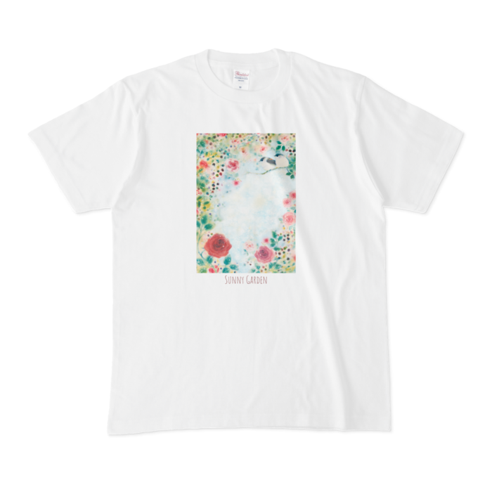 Tシャツ - M - 白 - サニーガーデン