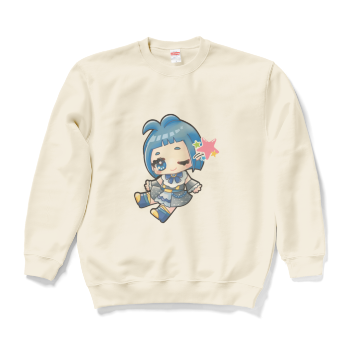 ぱちーんスウェット - L - ナチュラル(4)