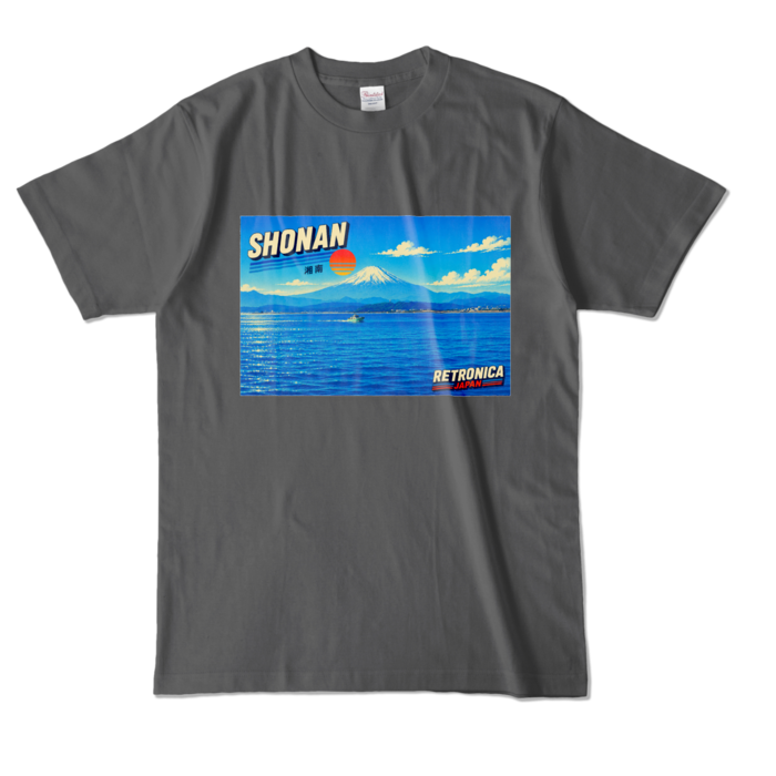カラーTシャツ - L - チャコール (濃色)