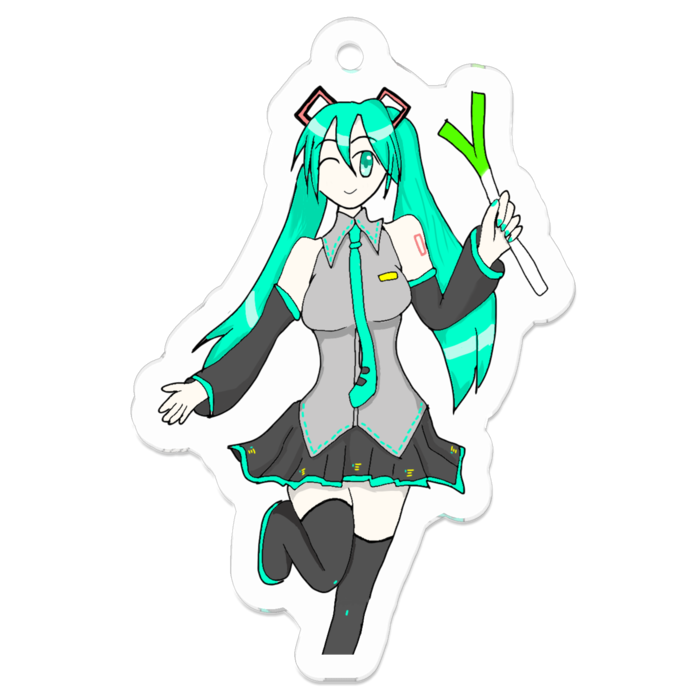 アクリルキーホルダー - 50 x 50 (mm)