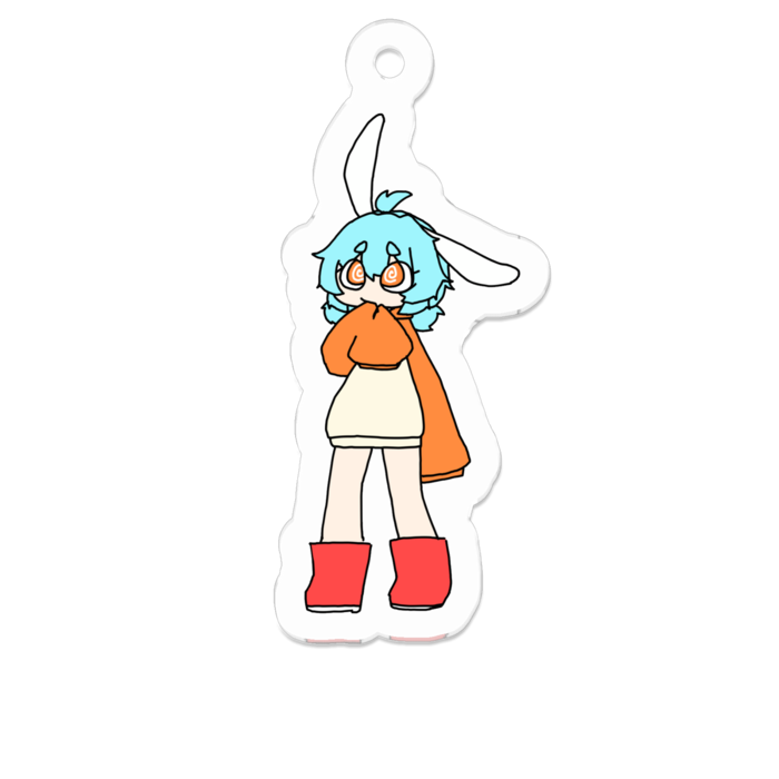 アクリルキーホルダー - 50 x 50 (mm)