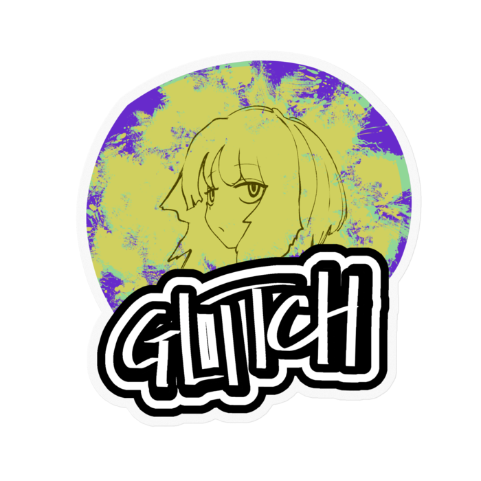 ステッカー - 100 x 100 (mm)クリア