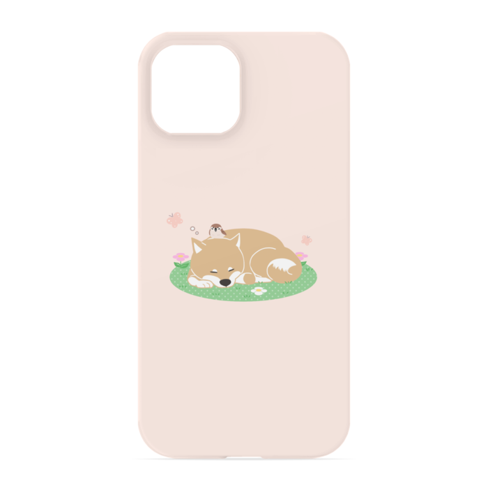 iPhone13ケース(ピンク) 正面印刷のみ
