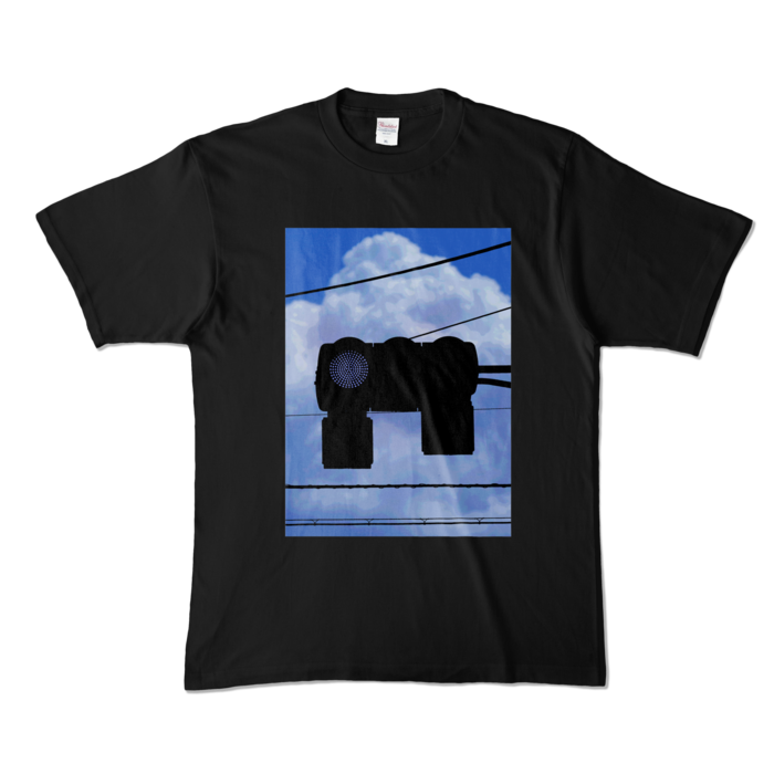 カラーTシャツ - XL - ブラック (濃色)