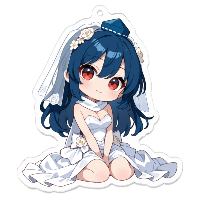 アクリルキーホルダー - 70 x 70 (mm)(キャラのみ)