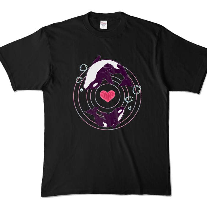 カラーTシャツ - XL - ブラック (濃色)