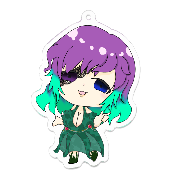 アクリルキーホルダー - 70 x 70 (mm)