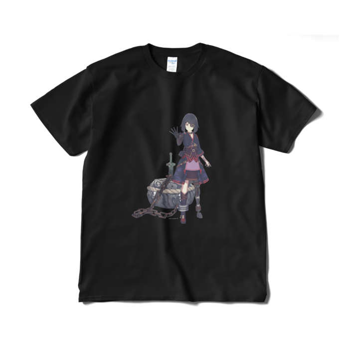 『オノゴロ物語』ハル（D）Tシャツ（短納期） - XL - ブラック