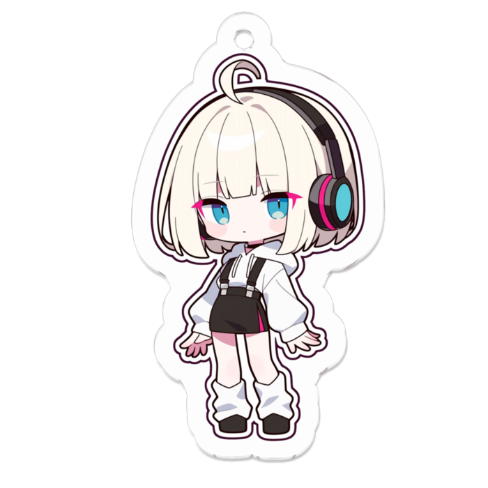 アクリルキーホルダー - W50 × 50mm 以内